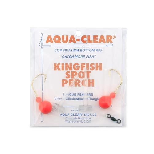 Aqua-Clear Hi-Lo Combo Rig - Bead/Float - color: Red/Red, style: Kahle