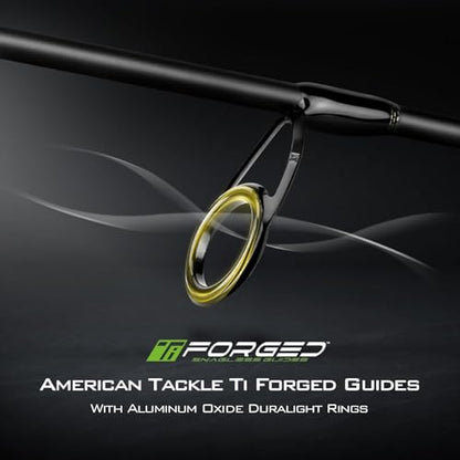 KastKing Kestrel Fishing Rod - IM8 Graphite Blanks, 8 Different Light & Ultralight Casting & Spinning Fishing Rods, 2 & 3 Piece Rods, American Tackle Guides and Custom EVA Handle - size: 6'8"/UL Power/Extra Fast(3pcs), style: Spin
