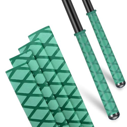 Fishing Rod Handle Grip Pole Wrap X-Tube Heat Shrink Tubing Non-Slip Insulated Abrasion Sleeve-Length:39" Diameter:25/32" (Green) - color: Green, size: Diamter:20mm"(25/32 inch)