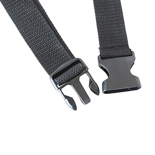 GREATFISHING 2 Pack Car Fishing Rod Holder Adjustable Fishing Pole Holder Belt Straps Fishing Rod Holder Vehicle Fishing Pole Rack Fishing Rod Rack Carrier for Car, SUVs and Vans(Black Rod holder) - color: Black Rod Holder