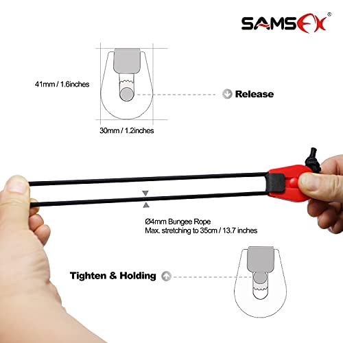 SAMSFX Fishing Rods Belt Stretchy Wrap Pole Straps Elastic Cable Ties for Casting, Spinning & Fly Rods - color: 8pcs, 7 Colors