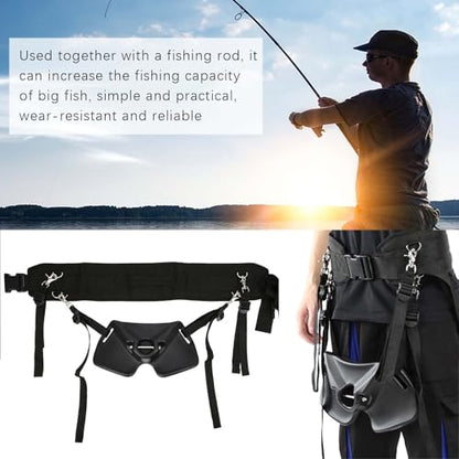 Fishing Belts Fish Fishing Fighting Belt 90-130cm/35.4-51.2in | Fishing Belt Rod Holder for Fish Lovers with Waist