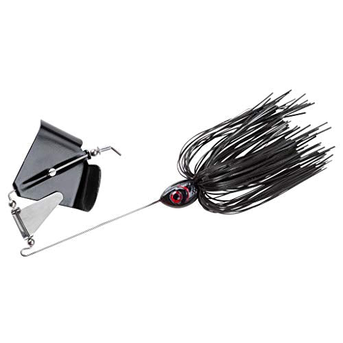 Booyah Buzz Buzzbait Bass Fishing Lure - color: Black, size: 1/2 oz