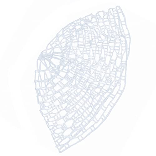 Outdoor Fly Fishing Landing Net, Clear Replacement Rubber Mesh Bag - size: Medium size 100CM