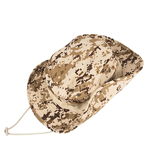 Sun Hats for Men Women Bucket Hat UPF 50+ Boonie Hat Foldable UV Protection Hiking Beach Fishing Summer Safari - color: 1pack-beige-2