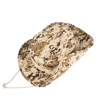 Sun Hats for Men Women Bucket Hat UPF 50+ Boonie Hat Foldable UV Protection Hiking Beach Fishing Summer Safari - color: 1pack-beige-2