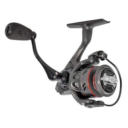 Lew's Speed Spin CRX Spinning Fishing Reel, 8+1 Bearings, Graphite Frame and Sideplate, Solid Brass Speed Gears, Speed Lube, Multi-Disc Drag - size: 400