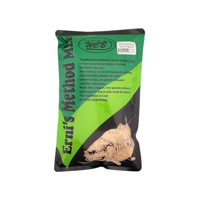 WCB Carp Baits Groundbait Chum Mix Feeder Mix Carp Bait - Erni's Method Mix - Ideal for Carp and Catfish Fishing - style: Flavor: Tutti Frutti