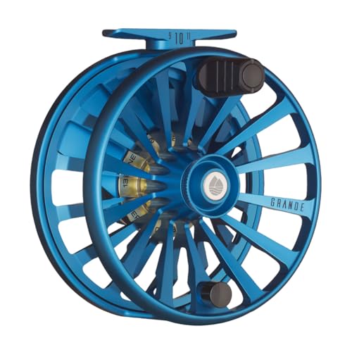 Redington Grande Fly Fishing Reel, Heavyweight Big Game Fly Reels, Freshwater and Saltwater, Super-Torque Drag System, Marine, 9/10/11 - color: Marine, size: 9/10/11