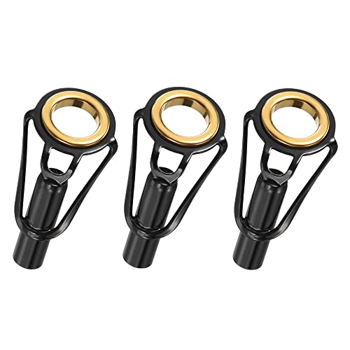 PATIKIL Fishing Rod Tips Repair Kit Stainless Steel Ring Guide for Saltwater Freshwater Fishing - size: 4.2mm