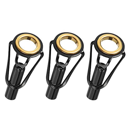 PATIKIL Fishing Rod Tips Repair Kit Stainless Steel Ring Guide for Saltwater Freshwater Fishing - size: 4.2mm