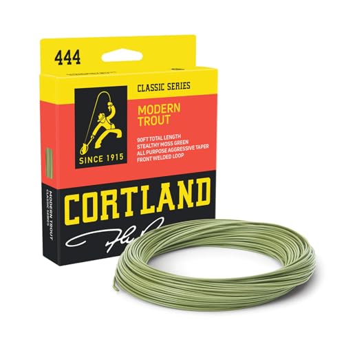 Cortland Line Modern Trout Fishing Line - color: Moss, size: Size 4
