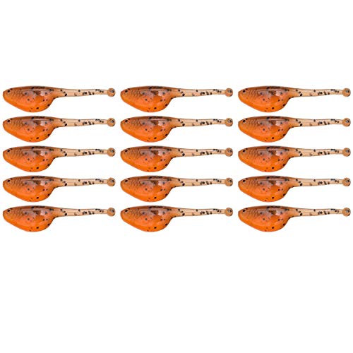 Strike King Mr. Crappie Shadpole Panfish Bait (15-Pack) - color: Pumpkin Pie