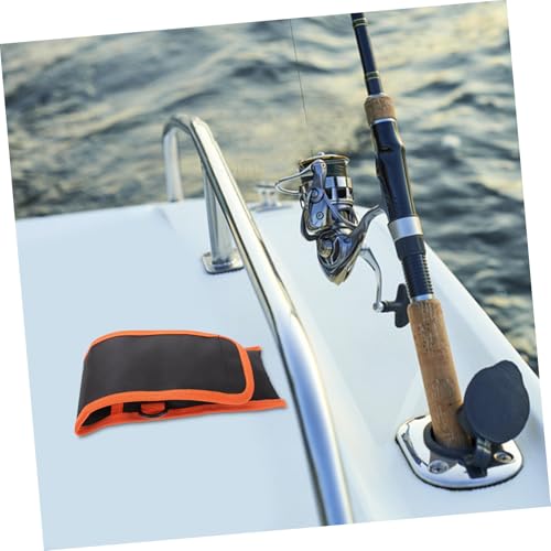 Yardwe Fishing Tackle Bag Bait Bag Storage Pockets Oxford Fabric Lure Binder for Hooks Baits Gear Organizer for Outdoor Activities