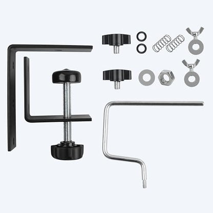 SILANON Fishing Line Spooler Adjustable Fishing Line Winder Spooler Machine Portable Stable Reel Spooler with Clamp Spooling Station System for Spinning Casting Reels - style: Type B-With Clamp