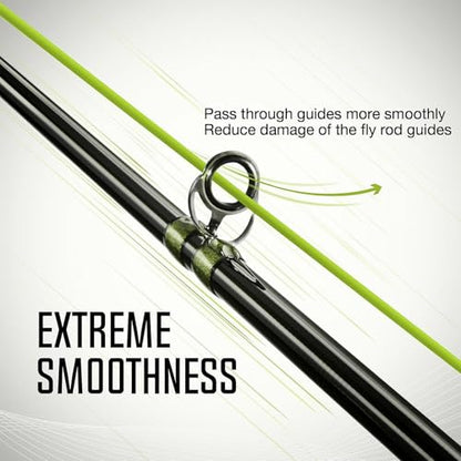 Aventik ProWeight WF Floating Fly Fishing Line Welded Loops Weight Forward Freshwater Trout Fly Line Kit WF 3 4 5 6 7 8 Low Stretch Slick Coating Accurate Casting - color: Grassgreen, size: 4F