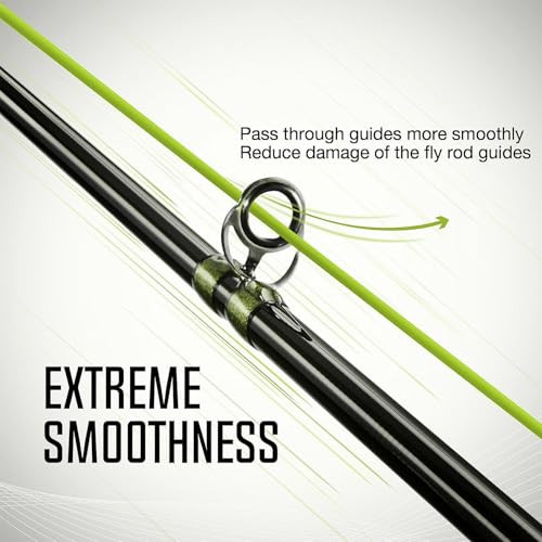 Aventik ProWeight WF Floating Fly Fishing Line Welded Loops Weight Forward Freshwater Trout Fly Line Kit WF 3 4 5 6 7 8 Low Stretch Slick Coating Accurate Casting - color: Grassgreen, size: 3F