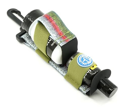 Loon Outdoors Combo Pack - Blue Ribbon/Lochsa with Kingfisher Combo Holder - color: Rainbow