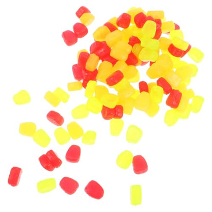 150pcs Soft Artificial Corn Fishing Lures for Trout and Carp, Silicone Material with Lifelike Shape and Soft Yet Sturdy Texture, for Freshwater Fishing Bait