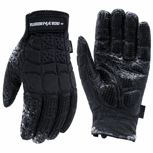 Cestus 5061, Winter Work Gloves for Cold Weather, Silicone Palm for Grip, Wind-Resistant and Insulated for Warm Hands - size: XX-Large