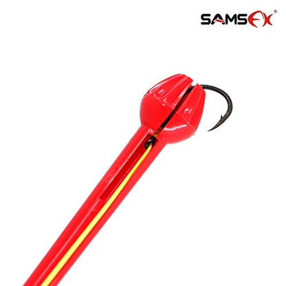 SAMSFX Fishing Treble Hook Remover Plastic Fishing Hook Disgorger 2 Different Sizes in Pack