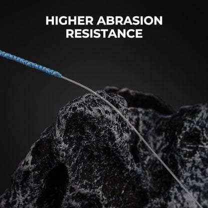 KastKing Fluorokote 100% Fluorocarbon Coated Fishing Line, Fluorocarbon Leader, Extreme Clarity,Fast Sinking,Shock Resistant, High Abrasion Resistance - size: 17LB(300Yard)