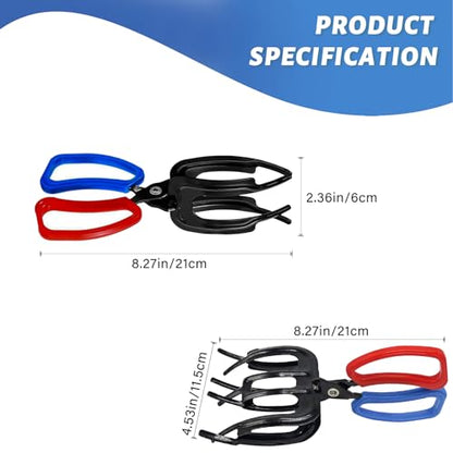 3 Claw Fish Gripper, 2026 Upgraded Metal Fishing Pliers Gripper, Multifuctional Fish Grippers for Fishing, Fish Grabber Tool for Most Freshwater Fish and Crab - size: 2+3 claw