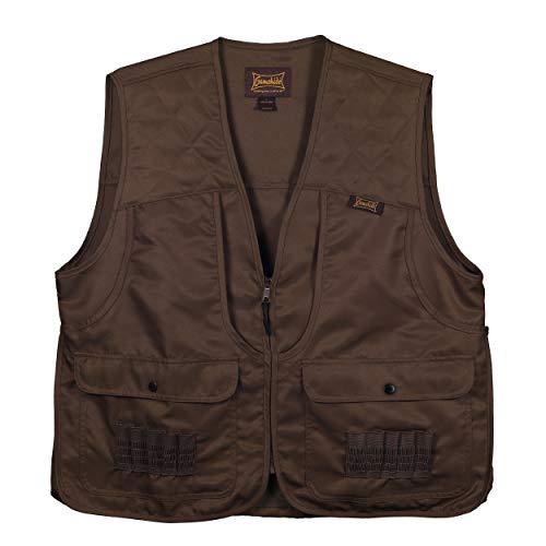 Gamehide Upland And Dove Lightweight Hunting Vest - color: Dark Brown, size: X-Large