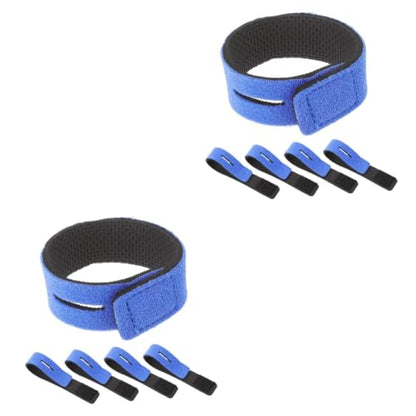 POPETPOP Pole Elastics for Fishing Hook Fishing Pole Sleeves Fishing Rod Wraps Fishing Rod Ties Fishing Rod