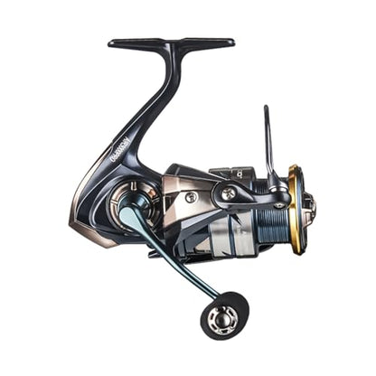 Spinning Reel for Fishing - Saltwater Resistant, Carbon Fiber Lightweight Body, Waterproof Seals, Anti-Tangle Design, Smooth Casting, 18lb Drag, Metal line Guide, Interchangeable Handle