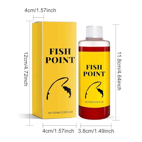 Concentrated Fish Attractant Liquid, 100ml Red Worm Liquid Spray - Powerful Bait Attractant Scent Bait Fish Attractant Liquid for Freshwater Fishing, Enhances Scent & Improves Bite Response - color: 3PCS