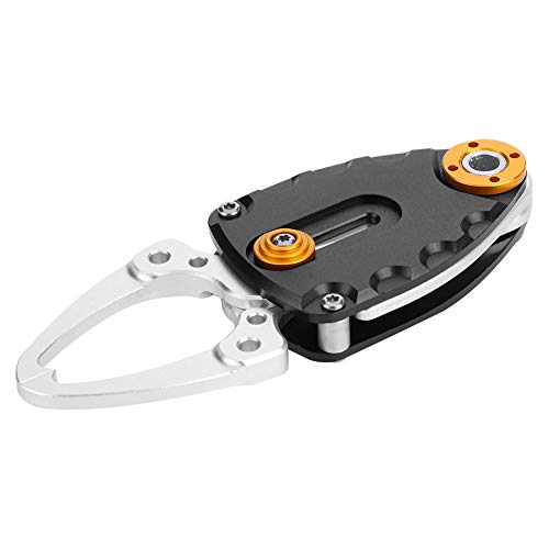 Fish Lip Gripper with Locking Jaw, Aluminum Alloy Fish Gripper Tool for Bass Walleye Trout Safe Catch and Release Fishing Gear for Anglers