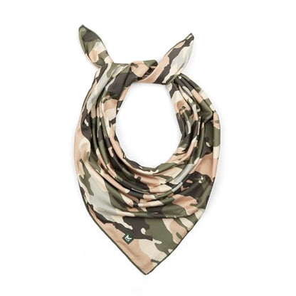 MISSION Cooling Bandana - Lightweight & Breathable - Cools Up to 2 Hours - UPF 50 Sun Protection - Machine Washable - color: Classic Camo Safari