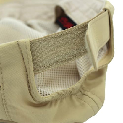 Connectyle Men's Sun Hat with Detachable Neck Flap Adjustable Outdoor UPF 50+ Baseball Sun Cap for Fishing Hiking Golfing - color: Khaki