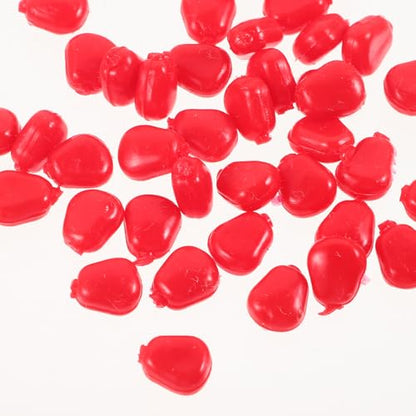 Cabilock 50pcs Sinking Artificial Corn Grain Fishing Lures with Scented Soft Baits Set for Freshwater and Saltwater Fishing