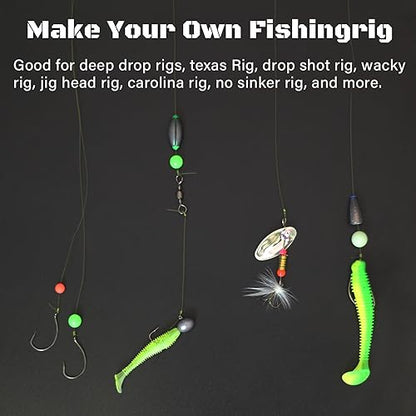 Fishing Beads 6mm 8mm 10mm Glow in The Dark Bead Round Plastic Lure Rigging Catfish Rig Freshwater Saltwater for Fishing Rigs - size: 10mm (150pcs)