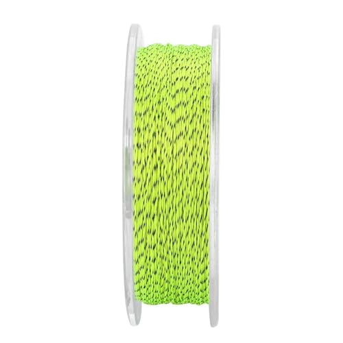 2PCS 164ft Fly Fishing Line – 8-Strand Line Floating Backing for Freshwater & Saltwater, High-Visibility Colors - color: Yellow&Black-30lb