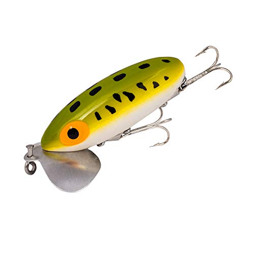 Arbogast Triple Threat Fishing Lure 3-Pack - Includes Jitterbug Lures and Hula Popper Lures - style: 2 Jitterbug, 1 Hula Popper