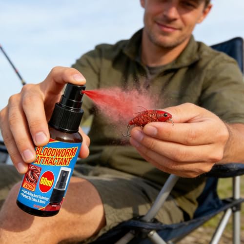 Catfish Attractant - 60ml Liquid Lure Enhancer | Scent Lure Attractant Spray | for Beginner Fishing Carp Catfish Bass Lake River
