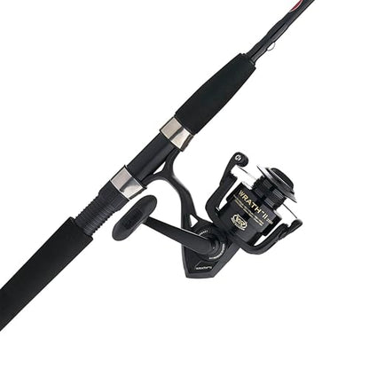Penn Wrath II Spinning Reel and Fishing Rod Combo - size: 2500 Size Reel - 6'6" - Medium Light - 2pc