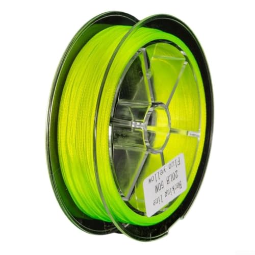 8-Strand for Braided Fly Line Backing 50M Dacron Fishing Leader with Loop 20lb 30lb Low Friction - size: H