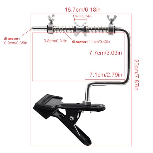 Fishing Line Winders Spoolers Adjustable Stable Spoolers Machine Multifunctional Spooling Station Easy to Use - style: A