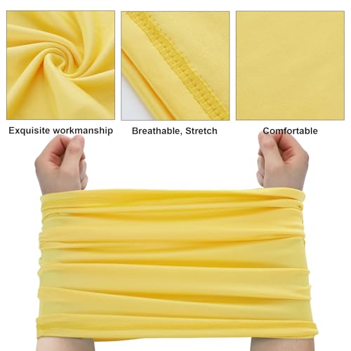 Geyoga Summer UV Protection Cooling Neck Gaiter | Sunscreen Breathable Face Scarf Bandana Mask Neck Gaiter for Outdoor Fishing Hiking Camping - color: Neutrals