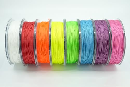 Kingfisher Fly Fishing Dacron Braided Fly Line Backing for Fly Fishing Trout Fishing 20LB/30LB - color: Purple, size: 25lb - 110 Yards/ 100 Meter