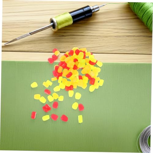 FOMIYES 150pcs Artificial Corn Fishing Lures Soft Silicone Baits with Realistic Appearance and Soft Yet Sturdy Texture, Floating Carp and Trout Bait for Freshwater Fishing