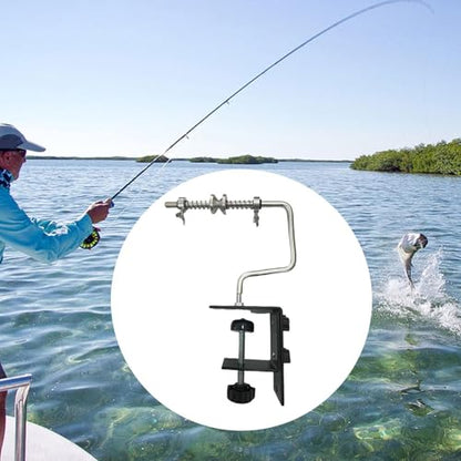 Vaveren Fishing Line Spooler Winder Easy to Install Adjustable Fishing Supplies with Suction Cup Spooling Accessories Winding Station