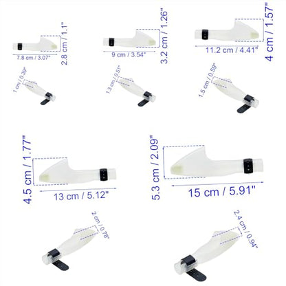 5 PCS Rod Tip Cover Plastic Fishing Pole Tip Protector for Most Fishing Rod