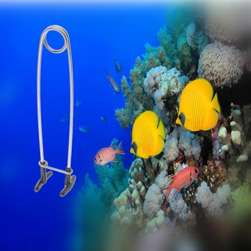 2 Pcs Fish Mouth Spreader Fish Mouth Opener Spring Steel Jaw Retractor Stainless Steel Fish Mouth Hook Remover Jaw Spreader Saltwater Fishing Tool