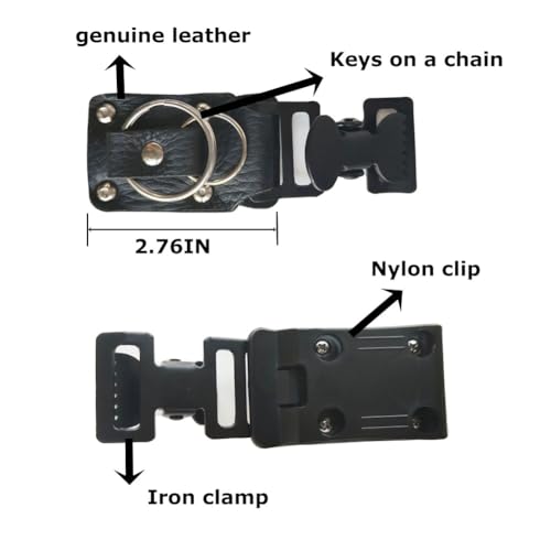 Glove Clips for Work Glove Holders Belt Tool Clip Black Tool Belt Clip Suitable for Towels, Gloves, Flashlights, Keys and Other Items
