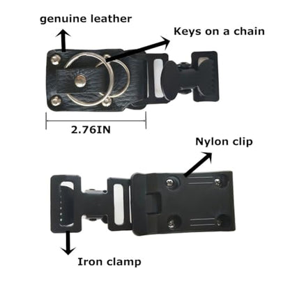 Glove Clips for Work Glove Holders Belt Tool Clip Black Tool Belt Clip Suitable for Towels, Gloves, Flashlights, Keys and Other Items